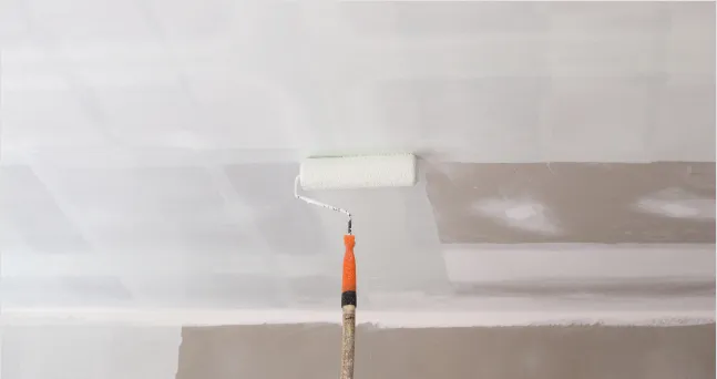 Plafond verven